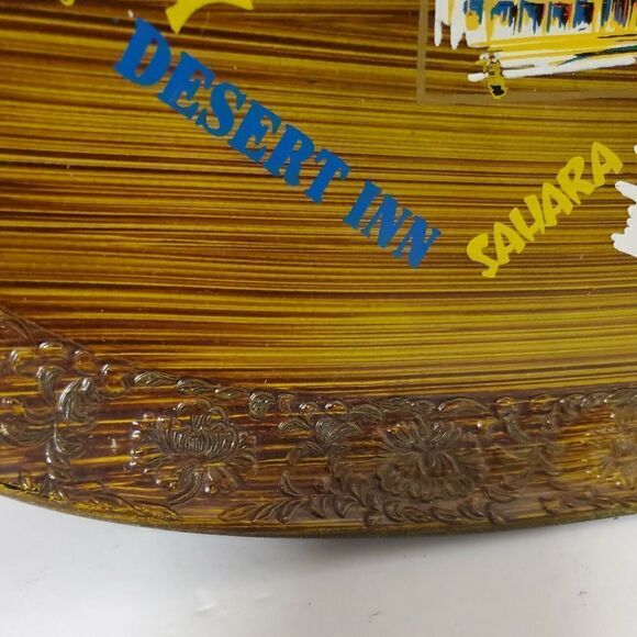 Vintage Iconic Las Vegas  Plastic Tray Casinos Landmark Stardust Aladdin - Picture 6 of 7